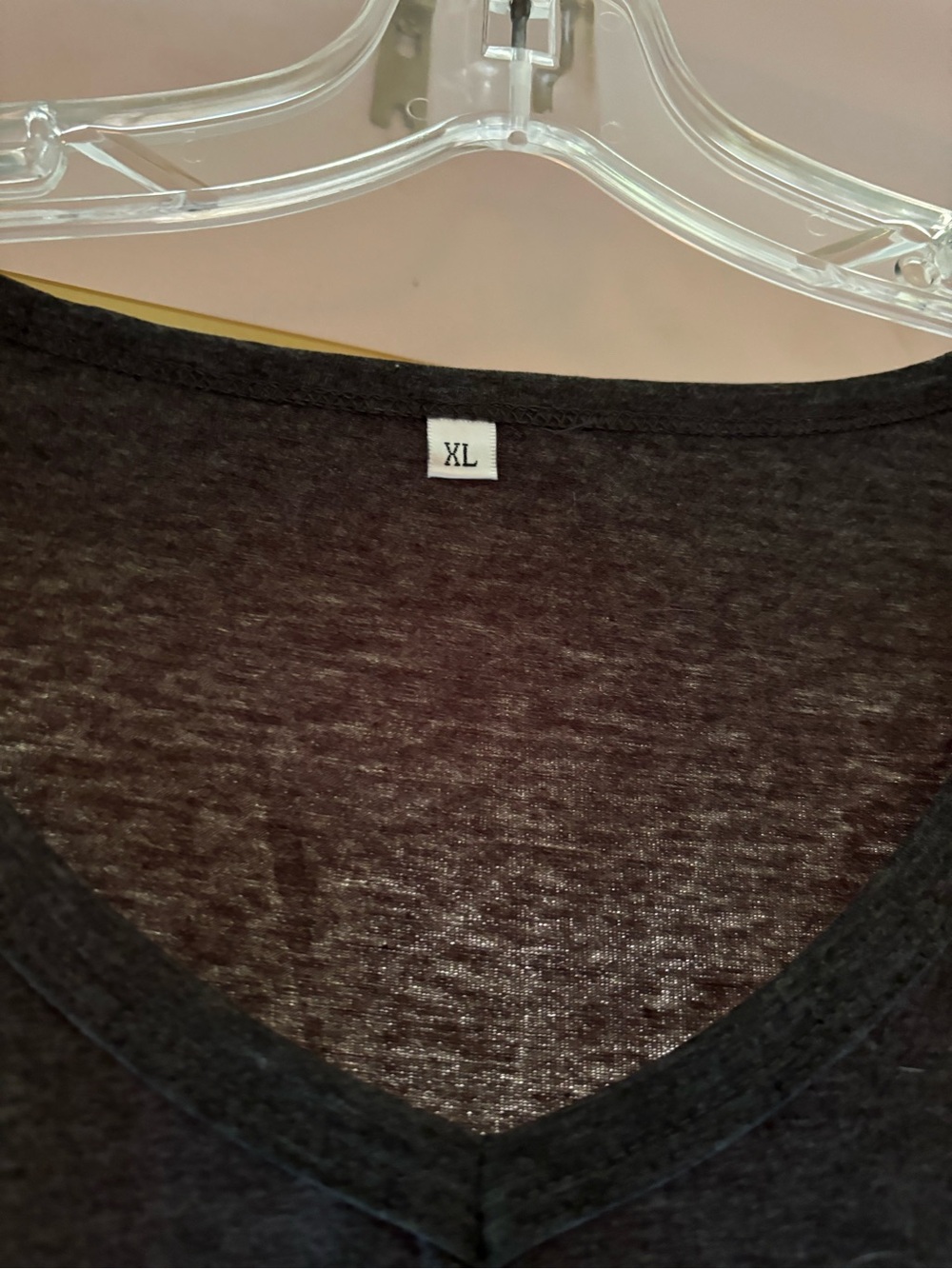 Floral Graphic V-Neck Tee Shirts - Picture 2 of 4